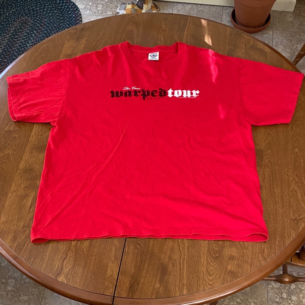 The Vans Warped Tour T-Shirt 2002